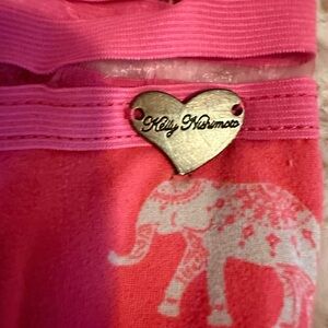 CBL Pink Elephant Print yoga pants